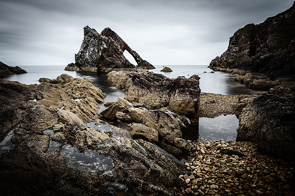 Bow Fiddle Rock, Morary Firth, Scotland