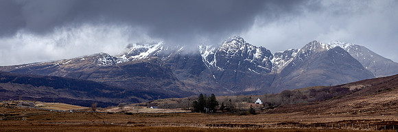 Black Cuillin from Kilbride, Isle of Sky