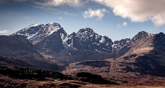 Black Cuillin from Torin, Loch Slapin, Isle of Skye